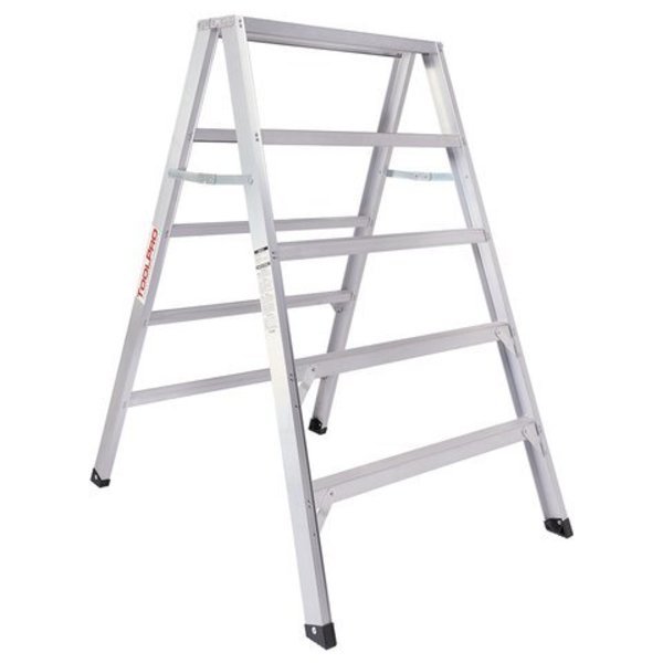 5 ft. Aluminum Flat-Top Sawhorse Ladder, Toolpro, Mfr#: TP20325